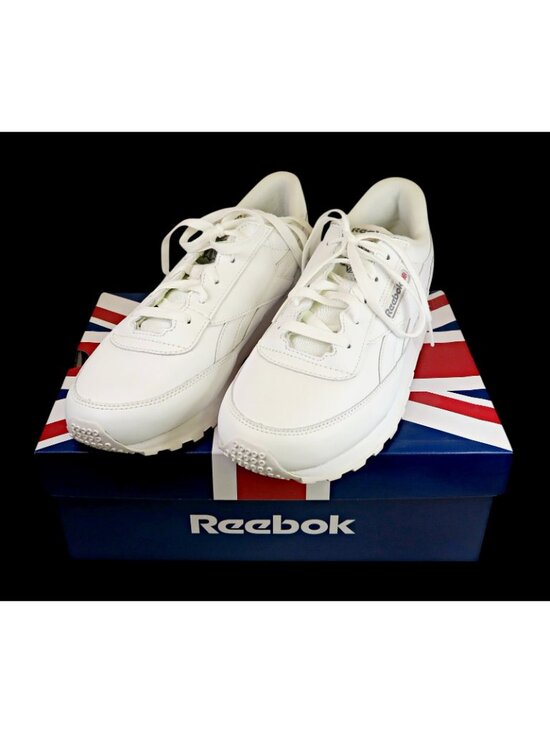Reebok Shoes - Reebok Classic Renaissance Sneakers White/Grey Shoes Women's US 8.5 w/ Box